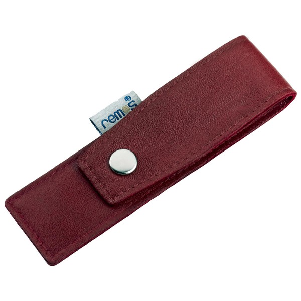 Remos Nail Case Empty Genuine Leather for Equipping with 3