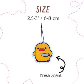9PC Funny Air Fresheners Car Hanging Rear Mirror Fun Cute Gag Meme Cool Novelty Unique Freshener Scents Ornament Decoration Decal Accessories For Adult Women Men Teenage Teen New Driver Bulk Gifts