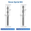 LUNYEE 40pcs End Mills CNC Router Bits with ER11, ER16