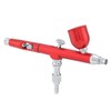 Dual Action Gravity Feed Airbrush Gun 0.3mm Spray Art Paint