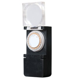 HBN 24 Hour Energy Saving Programmable Outdoor Mechanical Timer Switch