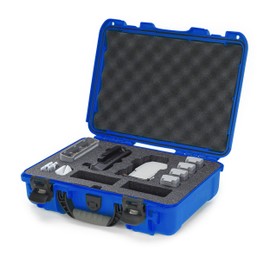 Nanuk 910 Waterproof Hard Case with Foam Insert for DJI Mini SE Fly More Kit - Blue