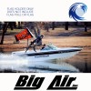 Big Air Inc. BLACK Universal Wakeboard Tower Mounted Flag Holder