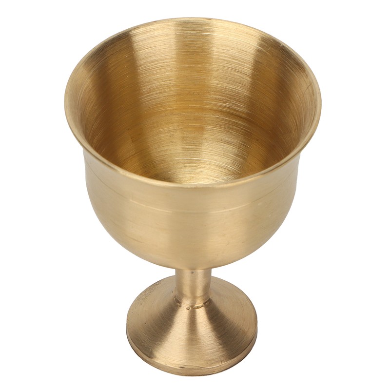 Brass Wine Goblet Exquisite Elegant Drinking Wine Cup Decoration Collection