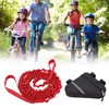 Bike Tow Bungee Attachment Rope Bicycle Pull Behind Strap Traction