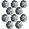 AERZETIX - C49568 - Set of 10 locking nuts, stop