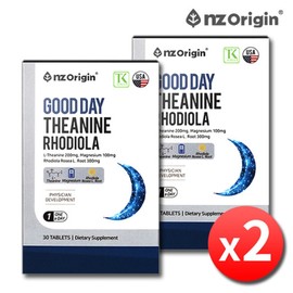 L-Theanine Rhodiola Magnesium Stress Care L-Theanine 2 bottles (approx. 2 months) Good Day Rhodiola Tension Relief Serotonin Tryptophan / L 테아닌 홍경천 마그네슘 스트레스케어 엘테아닌 2통 약2개월 굿데이 로디올라 긴장완화 세로토닌 트립토판