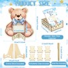 Wenqik 63 Pcs Baby Shower Guest Book Alternatives Set Baby