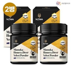 NZMA Green Tea Manuka Honey UMF 10+ (250g X 2 bottles) / NZMA 녹용 마누카꿀 UMF 10+ (250g X 2병)