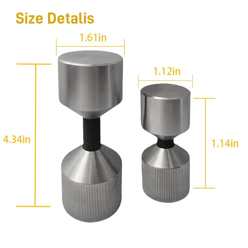 Flange Two Hole Pins 1-1/8” Two Hole Alignment Pins &