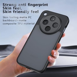 T Tersely Crystal Clear Case Cover for Oppo Find X8 Pro 2024, Hard Back Slim Shockproof Bumper, Non-Yellowing, Wireless Charging Compatible for Oppo Find X8 Pro 6.78 inch - Clear