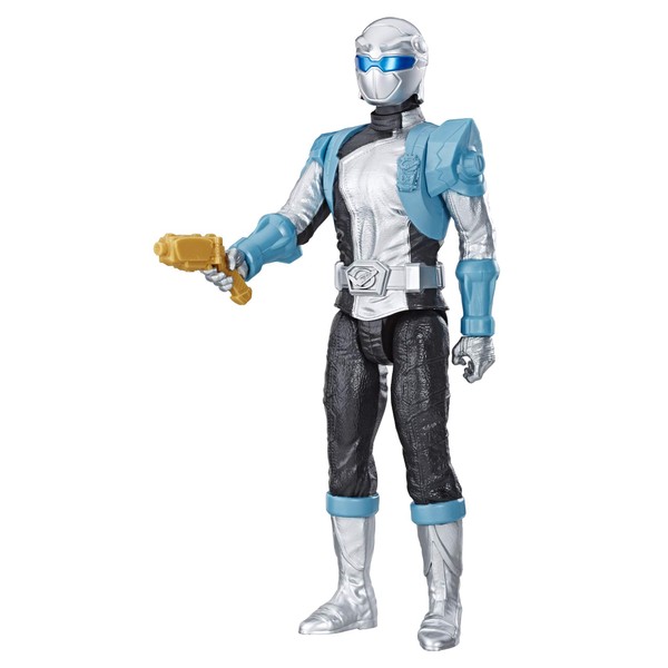 Power Rangers Beast Morphers Silver Ranger 12-inch Action Figure Toy