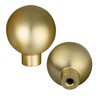 Journ Home Co. Set of 6 Timeless Brushed Gold Ball