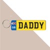 Pixie's Gifts Custom License Plate Keychain - Wooden Number Plate