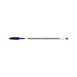 Bic Cristal Medium Ballpoint Pen Blue [Pack of 100]