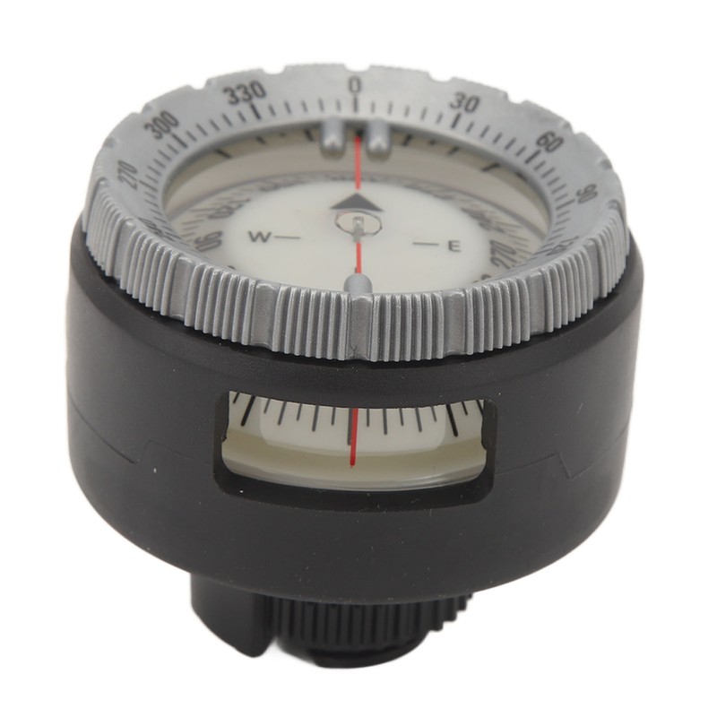 50M Underwater Diving Compass Luminous Magnetic Waterproof Pipe Clamp Diving