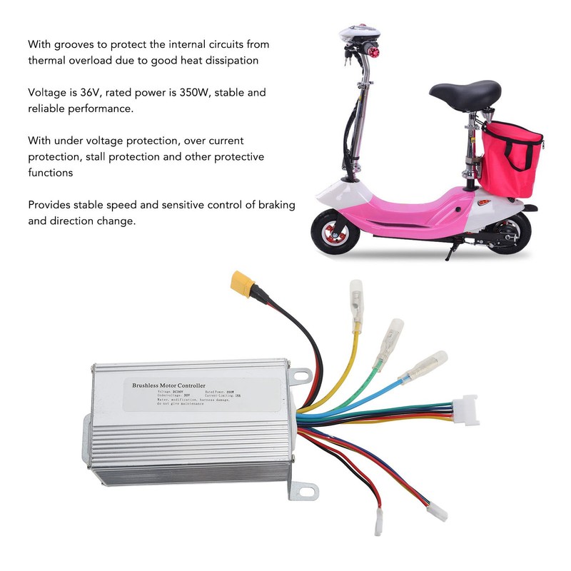 36V 350W Electric Scooter Conversion Set Scooter Motor Controller Thumb