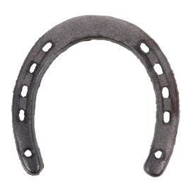 LIFKOME Horse Shoes Cast Iron Horseshoe Metal Horseshoe Wall Decor Fengshui Horseshoe Hanging Good Luck Blessing Gift Wall Sculptures for Indoor Outdoor Hobby Horse