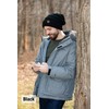 Oversized Beanie Bundle - Solid Black & Confetti Oatmeal (2