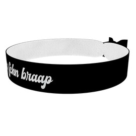 Mother fckn braaap Stoffarmband - Satin Armband für Biker - Wasserfest & langlebig - Mopedfahrer Armband - Cooles Geschenk für Motorradfahrer - Abenteuer Lifestyle - Unisex Armband