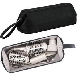 Estuche de Viaje para Dyson Airwrap Styler y Shark Flexstyle, Organizador Impermeable de Protección,Bolsa para Rizador de Cabello y Accesorios (Negro)