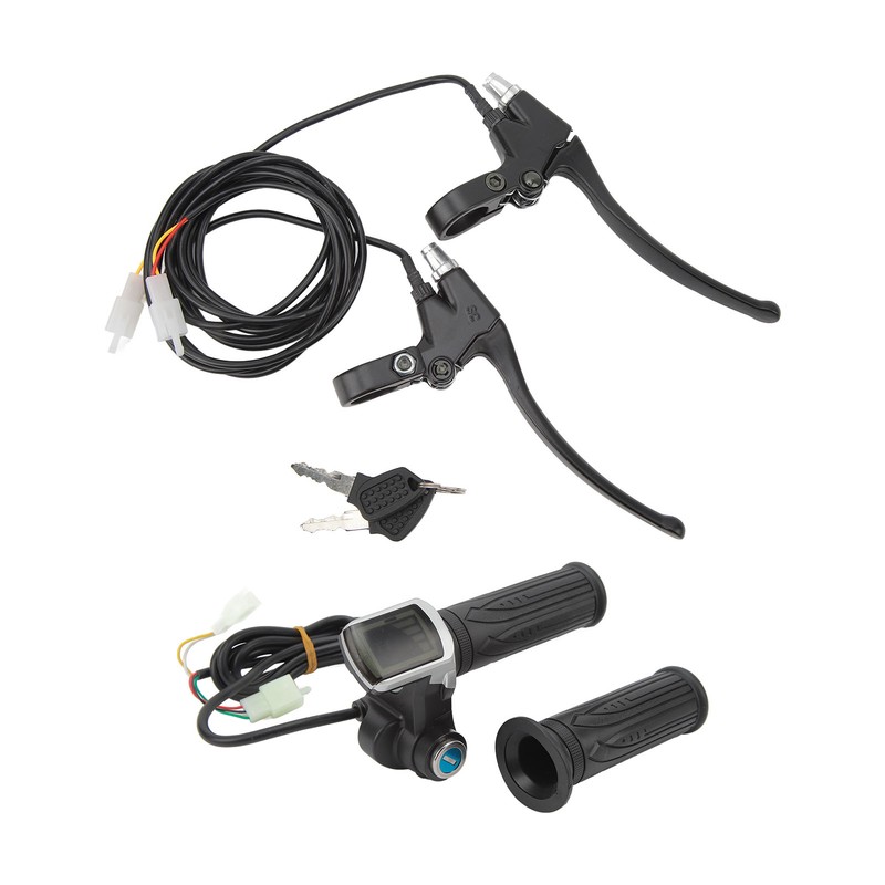 36V 48V 250W Electric Bike Brushless Motor Controller Throttle Grip