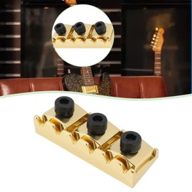 Be In Your Mind 1 Piece 42mm Guitar Tremolo Bridge Lock Nut with Wrench Compatible with Floyd Rose Tremolo Tools for Electric Guitars Style (Gold)