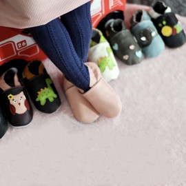 SAYOYO Baby Chicken Soft Sole Leather Infant Toddler Prewalker Shoes (24-36 Months)