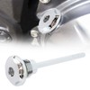 Transmission Filler Plug Dipstick 37075 87 Aluminum Motorcycle Transmission Oil