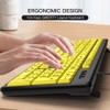 Wired Keyboard - Yellow Large Character Keyboard for Elderly,High Compatibility