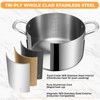 Stainless Steel Stockpot with Lid