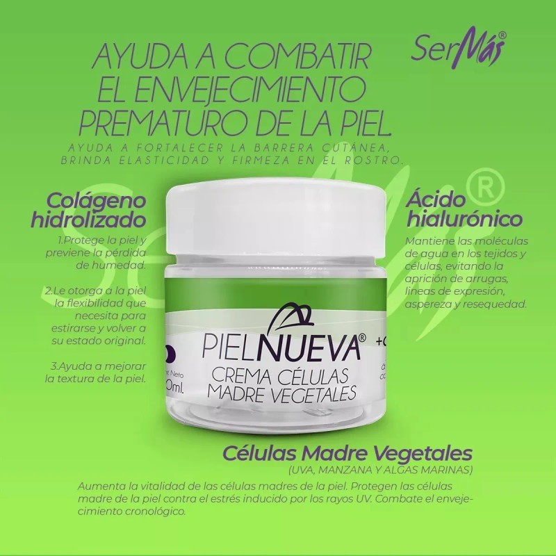 Kit Crema Células Madre Vegetales Astaxantina Ser Más Todo Tipo