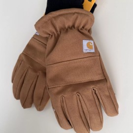 Carhartt NWT Carhartt Insulated Gloves Womens Duck Synthetic Leather Knit Cuff GL0781 M