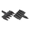 Solar T Branch Connector 1 to 5 PPO IP67 Waterproof