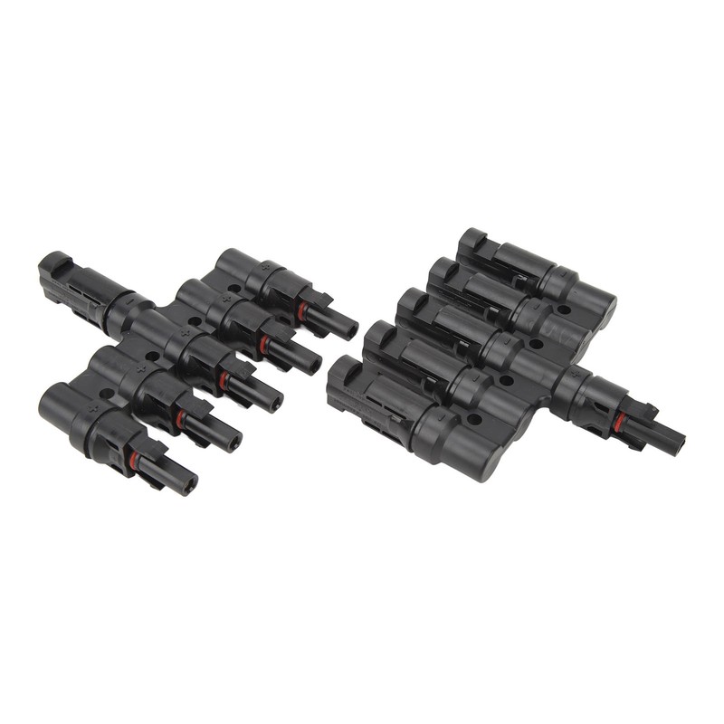 Solar T Branch Connector 1 to 5 PPO IP67 Waterproof