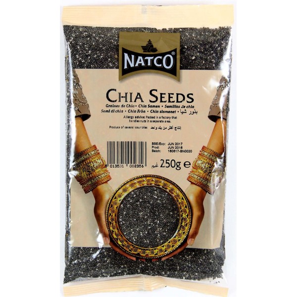 Natco - Raw Chia Seeds - 250g