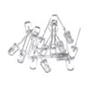 DSSRQI 100pcs Super Bright 5mm LED Diode Lights Emitting Lighting