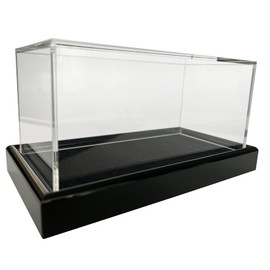 LL-Golf Universal Acrylic Display Case 15 x 7 x 7 cm / Showcase / Display Case / Display Case with Black Velvet for Model Car, Minerals, Fossils, Stones, Models, Mini Figures, Watches, Jewellery,