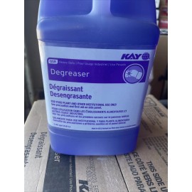 Ecolab Kay QSR Heavy-Duty Degreaser, Food Plant/Industrial Use, 1 Gal, EXP 09/26