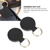 2Pcs Handbag Hat Clip Round Portable Stable Versatile Reliable Stylish