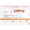 SÜA - 6290-3G Oxy/Acetylene Bent Gouging Tip - Compatible with