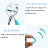 Vophoeen Eyelash Curler - Ergonomic Design for All Eye Shapes,