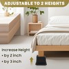 MixDora Bed Risers 2,3 Inch Stackable Furniture Risers with L-Shape