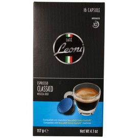 Caffe Leoni Classico - 16 capsules compatible with Dolce Gusto