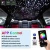 ATOKEE 6W Sound Activated 200pcs Starlight Headliner Kit, 0.03in 6.5ft
