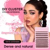 Moyutt Lashes Cluster 108 Pcs Individual Lashes D Curl 8-16