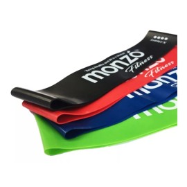 Monzó Paquete Banda De Resistencia + Cuerda Tipo Crossfit