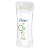 Dove 0% Aluminum Deodorant for Women ¼ Moisturizers Cucumber &