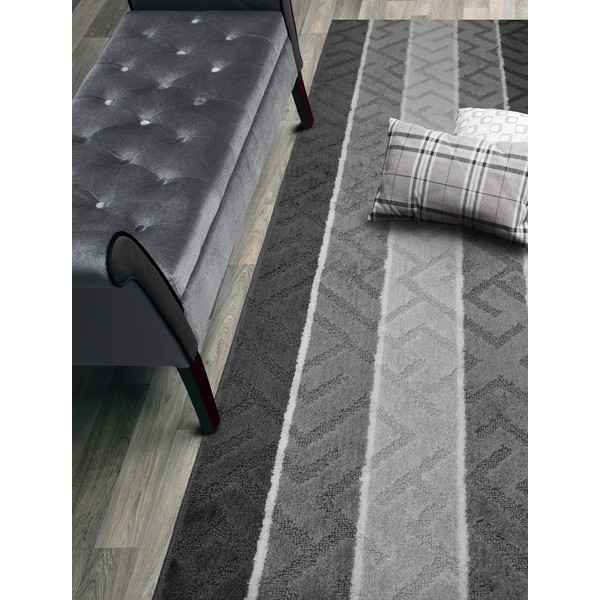 ORFA HOME Custom Size Meander Hallway Runner Rug Slip Resistant,