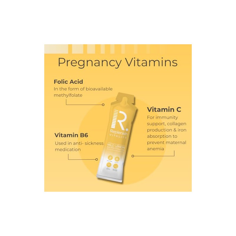 Replenish Pregnancy Sickness Electrolytes & Vitamin Liquid 14 x 28ml